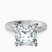 Pre-Designed Platinum Antique Allure Vintage Lab Diamond Ring