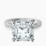 Pre-Designed Platinum Antique Allure Vintage Lab Diamond Ring