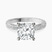 Pre-Designed Platinum Antique Allure Vintage Lab Diamond Ring