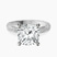 Pre-Designed Platinum Antique Allure Vintage Lab Diamond Ring