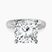 Pre-Designed 10kt White Gold Antique Allure Vintage Lab Diamond Ring
