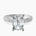 Pre-Designed Platinum Antique Allure Vintage Lab Diamond Ring