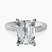 Pre-Designed Platinum Antique Allure Vintage Lab Diamond Ring