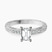 Pre-Designed Platinum Antique Allure Vintage Lab Diamond Ring