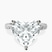 Pre-Designed Platinum Antique Allure Vintage Lab Diamond Ring