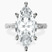 Pre-Designed Platinum Antique Allure Vintage Lab Diamond Ring