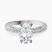 Pre-Designed Platinum Antique Allure Vintage Lab Diamond Ring