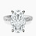Pre-Designed Platinum Antique Allure Vintage Lab Diamond Ring