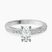 Pre-Designed Platinum Antique Allure Vintage Lab Diamond Ring