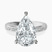 Pre-Designed Platinum Antique Allure Vintage Lab Diamond Ring