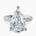 Pre-Designed Platinum Antique Allure Vintage Lab Diamond Ring