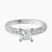 Pre-Designed Platinum Antique Allure Vintage Lab Diamond Ring