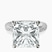 Pre-Designed Platinum Antique Allure Vintage Lab Diamond Ring