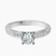 Pre-Designed 10kt White Gold Antique Allure Vintage Lab Diamond Ring