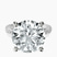 Pre-Designed Platinum Antique Allure Vintage Lab Diamond Ring