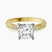 Pre-Designed 9ct Yellow Gold Antique Allure Vintage Lab Diamond Ring
