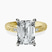 Pre-Designed 14kt Yellow Gold Antique Allure Vintage Lab Diamond Ring