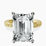 Pre-Designed 14kt Yellow Gold Antique Allure Vintage Lab Diamond Ring