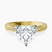 Pre-Designed 14ct Yellow Gold Antique Allure Vintage Lab Diamond Ring