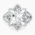 Pre-Designed 10kt White Gold Indigo Vintage Lab Diamond Ring