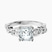 Pre-Designed 14ct White Gold Catrina Cutwork Lab Diamond Ring