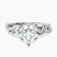 Pre-Designed 9ct White Gold Catrina Cutwork Lab Diamond Ring
