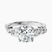 10kt White Gold Catrina Cutwork Lab Diamond Ring