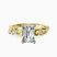 Pre-Designed 14ct Yellow Gold Catrina Cutwork Lab Diamond Ring