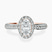 Pre-Designed 14kt Rose Gold Kathrine Halo Lab Diamond Ring