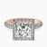 Pre-Designed 18kt Rose Gold Kathrine Halo Lab Diamond Ring