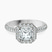 Pre-Designed Platinum Kathrine Halo Lab Diamond Ring