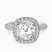 Pre-Designed 10kt White Gold Kathrine Halo Lab Diamond Ring