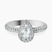 Pre-Designed Platinum Kathrine Halo Lab Diamond Ring