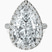 Pre-Designed 14kt White Gold Kathrine Halo Lab Diamond Ring