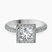 Pre-Designed 14kt White Gold Kathrine Halo Lab Diamond Ring