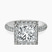 Pre-Designed 10kt White Gold Kathrine Halo Lab Diamond Ring