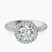 Pre-Designed Platinum Kathrine Halo Lab Diamond Ring