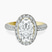 Kathrine Halo Lab Diamond Engagement Ring in 10kt Yellow Gold