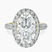 Pre-Designed 18kt Yellow Gold Kathrine Halo Lab Diamond Ring