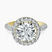 Pre-Designed 18kt Yellow Gold Kathrine Halo Lab Diamond Ring