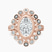 Bloom Vintage Halo Lab Diamond Engagement Ring in 14kt Rose Gold