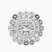 Bloom Vintage Halo Lab Diamond Engagement Ring in 10kt White Gold