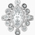 Bloom Vintage Halo Lab Diamond Engagement Ring in Platinum