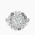 Bloom Vintage Halo Lab Diamond Engagement Ring in 10kt White Gold