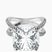 Pre-Designed Platinum Dakota Criss Cross Lab Diamond Ring