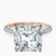 Pre-Designed 10kt Rose Gold Grace Micro pavé Eternity Lab Diamond Ring