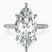 Pre-Designed 14kt Rose Gold Grace Micro pavé Eternity Lab Diamond Ring