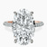 Pre-Designed 18kt Rose Gold Grace Micro pavé Eternity Lab Diamond Ring