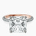 Pre-Designed 10kt Rose Gold Grace Micro pavé Eternity Lab Diamond Ring