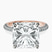 Pre-Designed 18kt Rose Gold Grace Micro pavé Eternity Lab Diamond Ring
